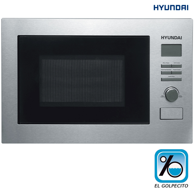 Microondas Hyundai HYMI 25LGDE3 INOX 900W